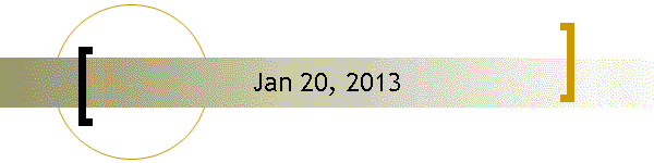 Jan 20, 2013