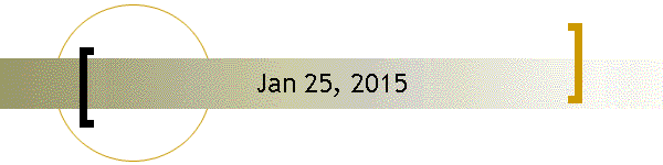 Jan 25, 2015