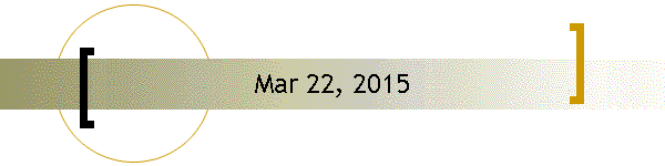 Mar 22, 2015